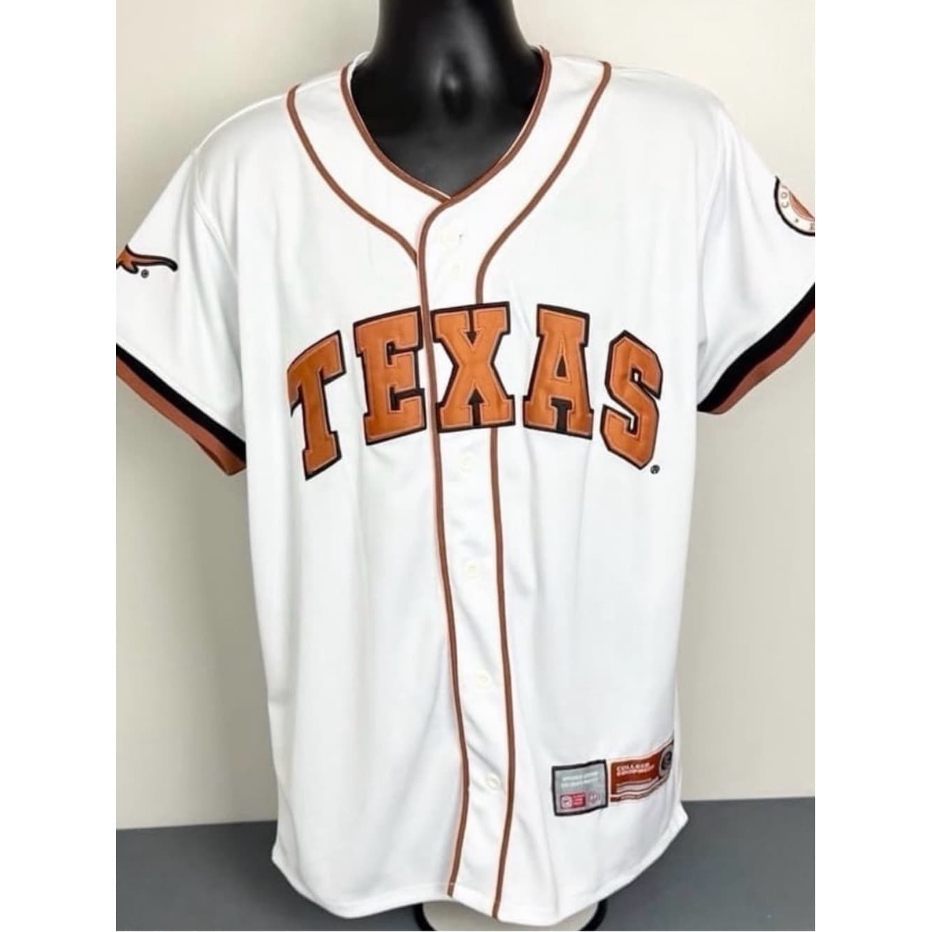 Texas Longhorns Baseball Jersey - Image 1
