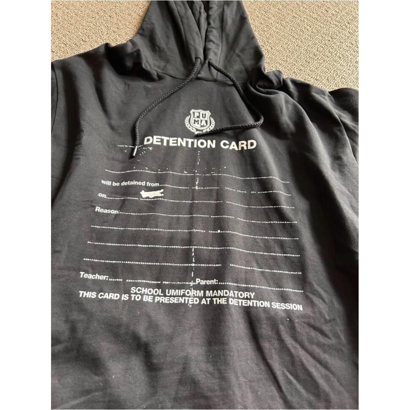 Puma by Rihanna Savage x Fenty 'Detention Card' Hoodie - Image 1