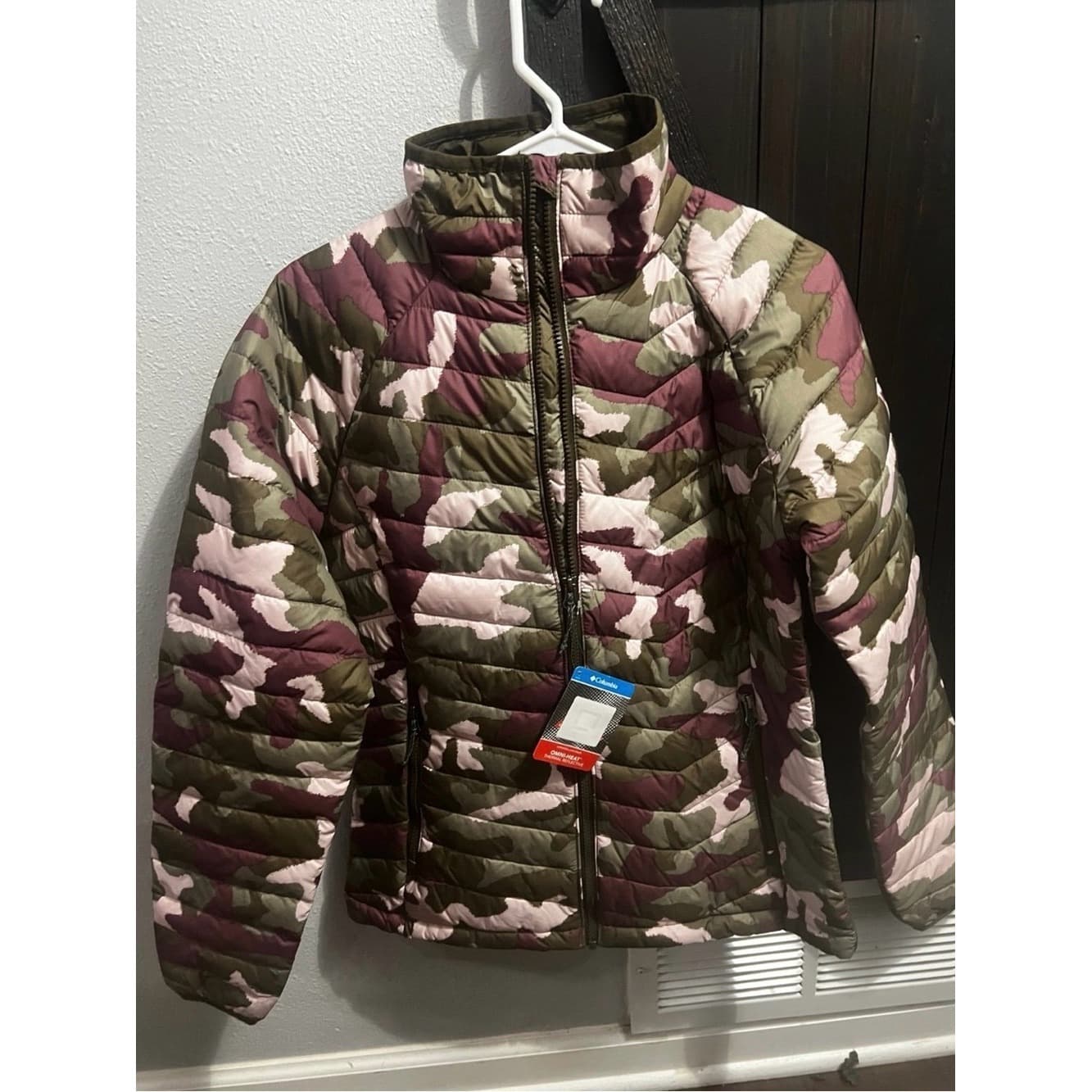 Columbia Camo Puffer Jacket - Image 1
