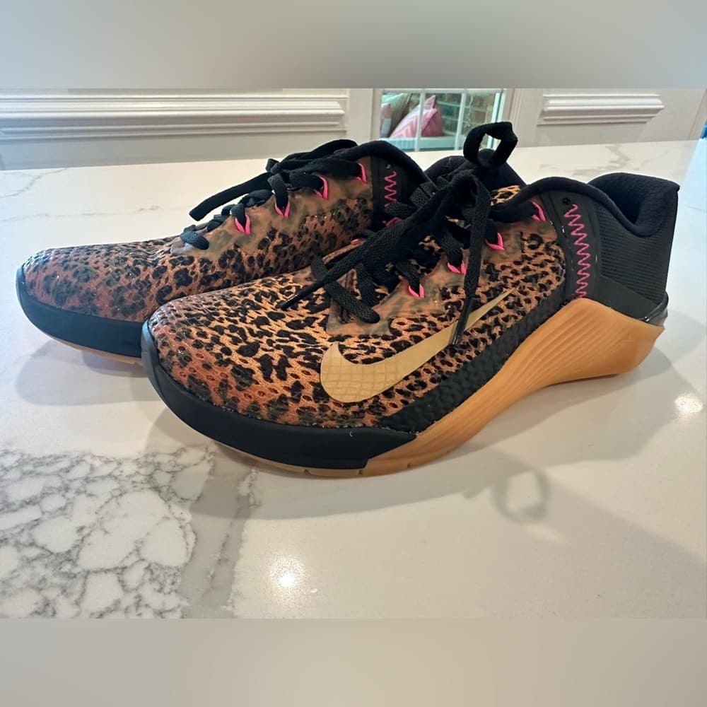 Nike Metcon 6 Leopard Print Training Crossfits - Image 1