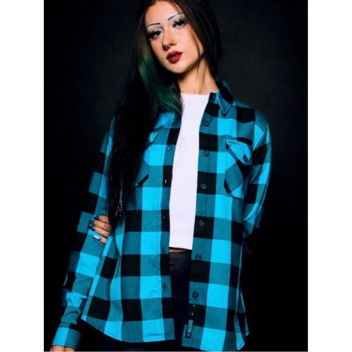 DIXXON Back II The Basics Flannel - Image 1