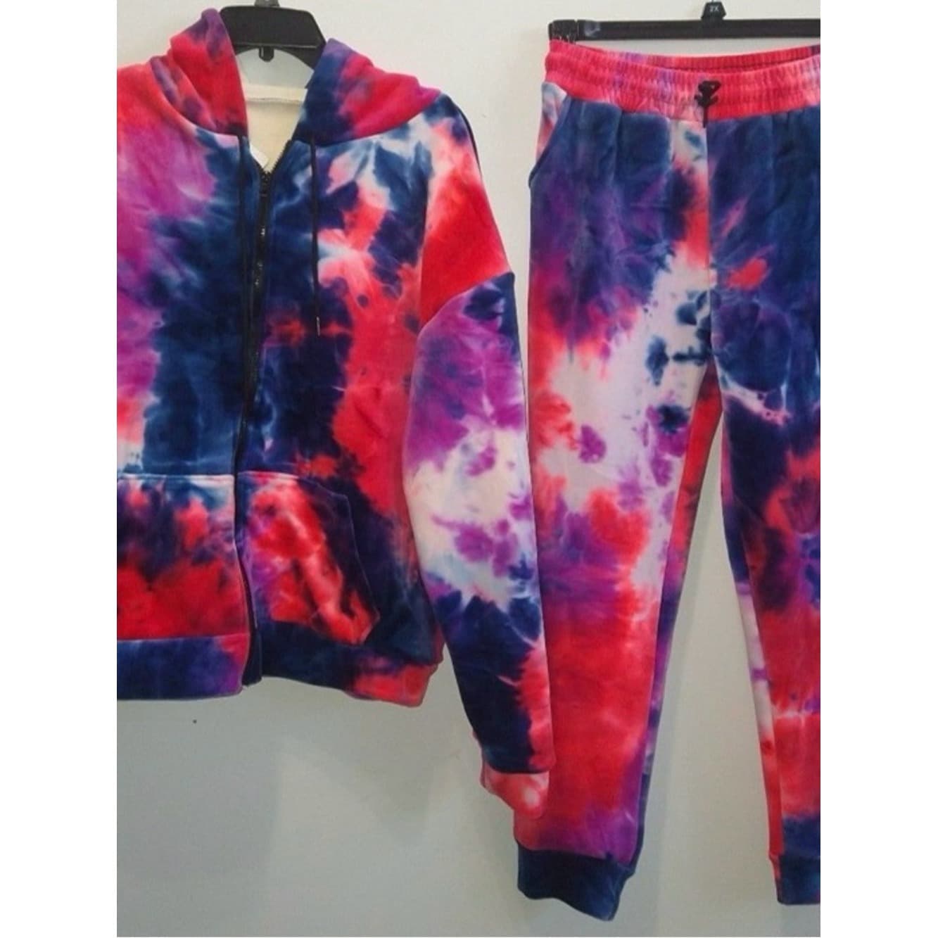 Tie-Dye Hoodie & Jogger Set - Image 1