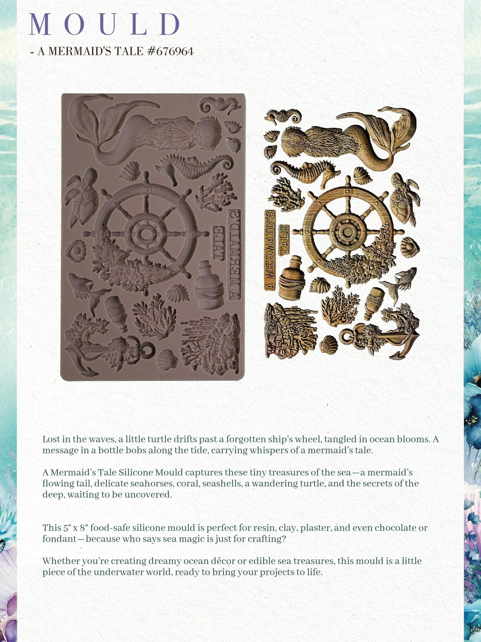 A Mermaid's Tale Collection Mould - Image 1