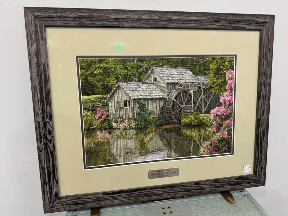 Mabry Mill Cross Stitch - Image 1