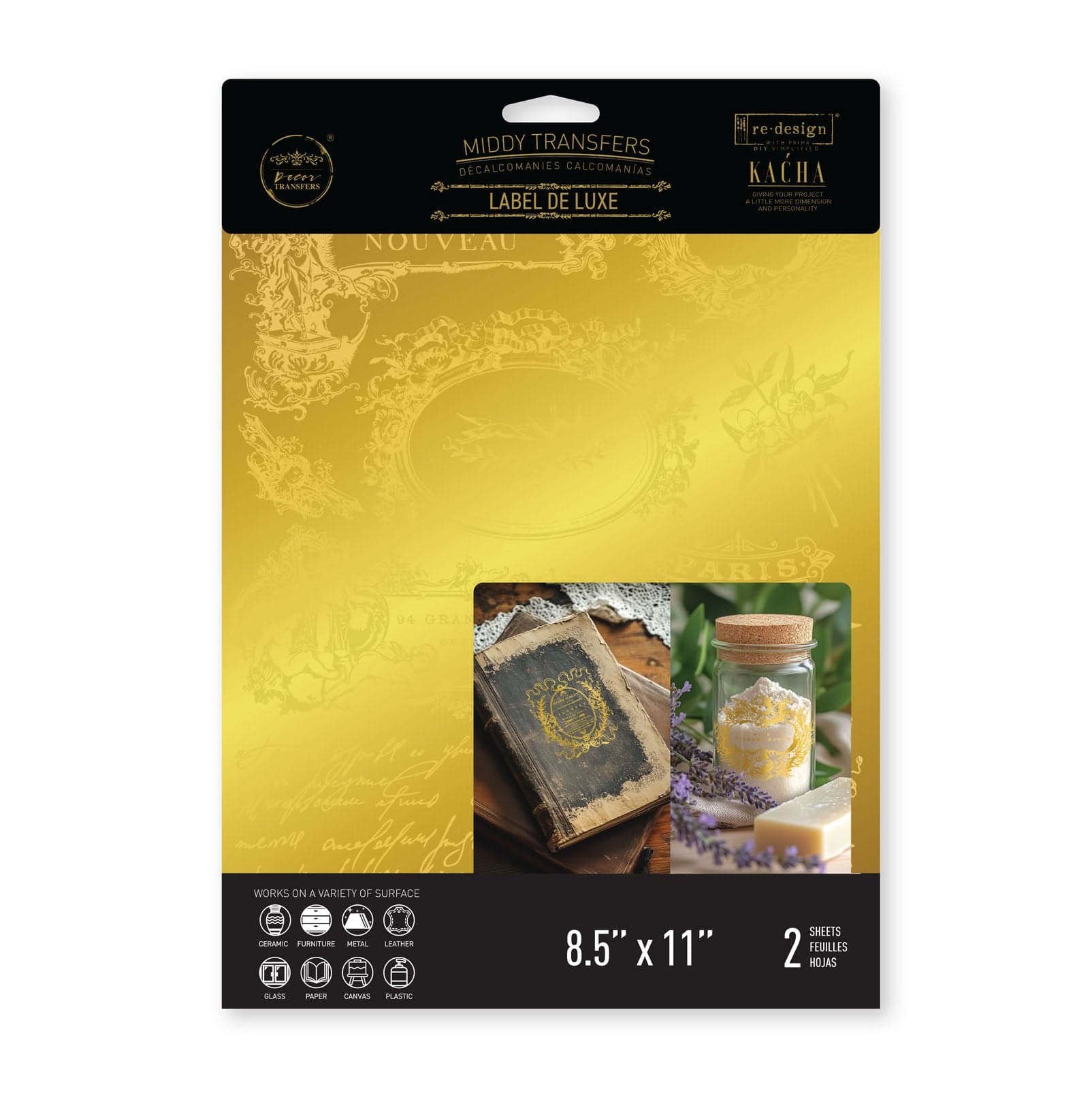 Middy Foil Transfers® Kacha - Label De Luxe - Image 1