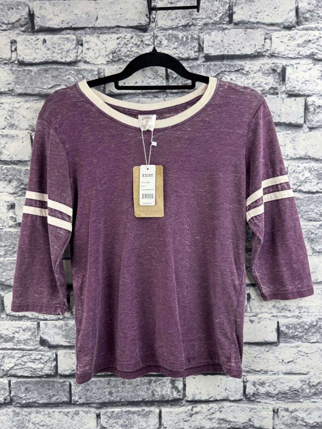 Exist Midnight Purple Long Sleeve Shirt - Image 1