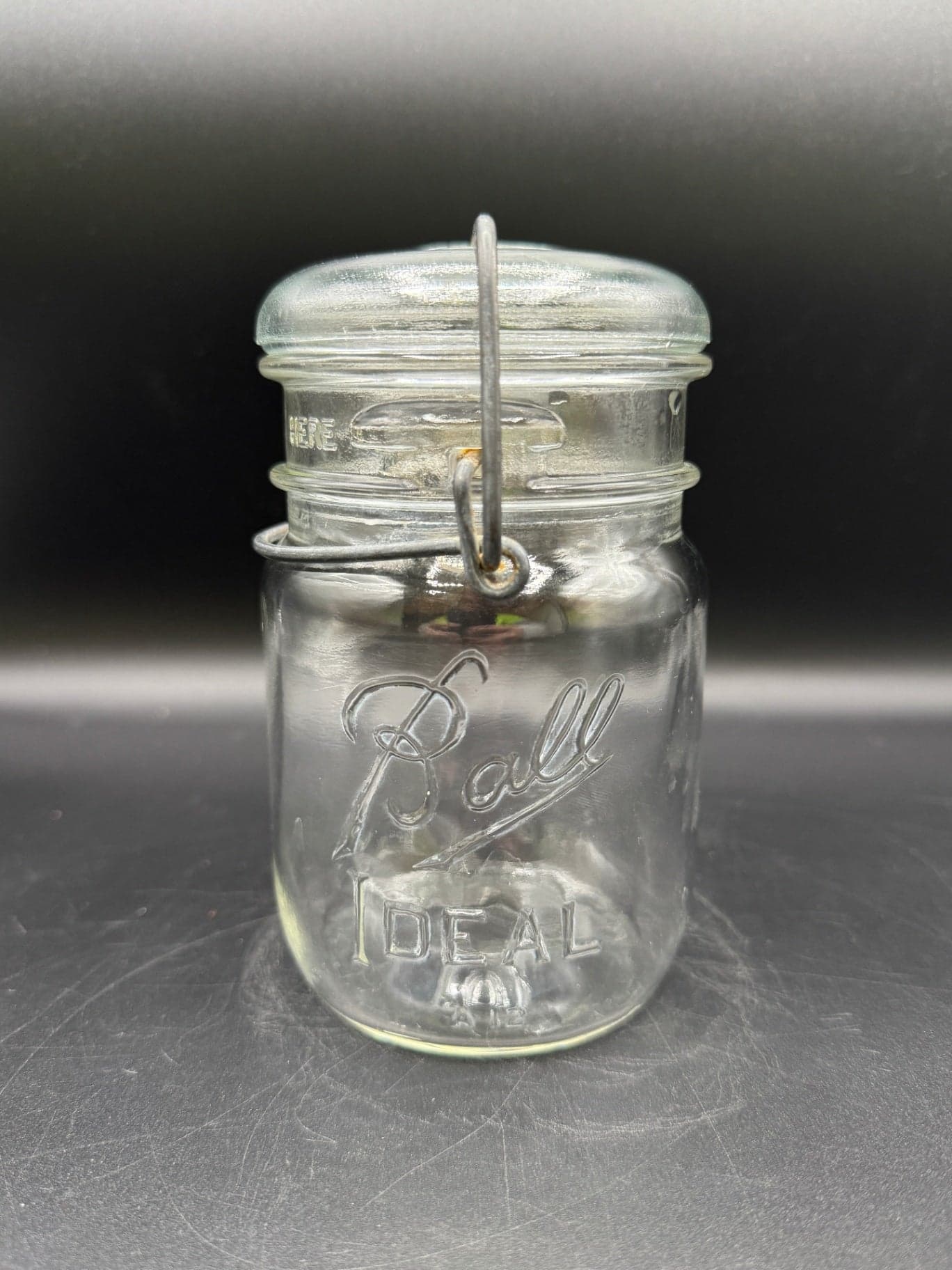 VTG Ball Ideal Glass Lid Mason Jars - Image 1