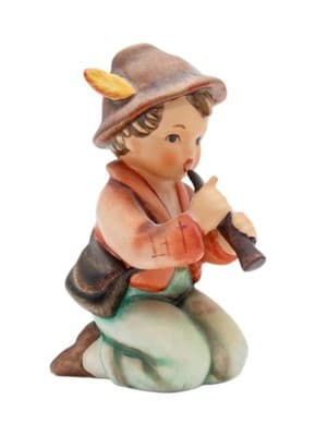 Hummel Goebel Little Tooter West Germany Vintage Porcelain Figurine TMK5 - Image 1