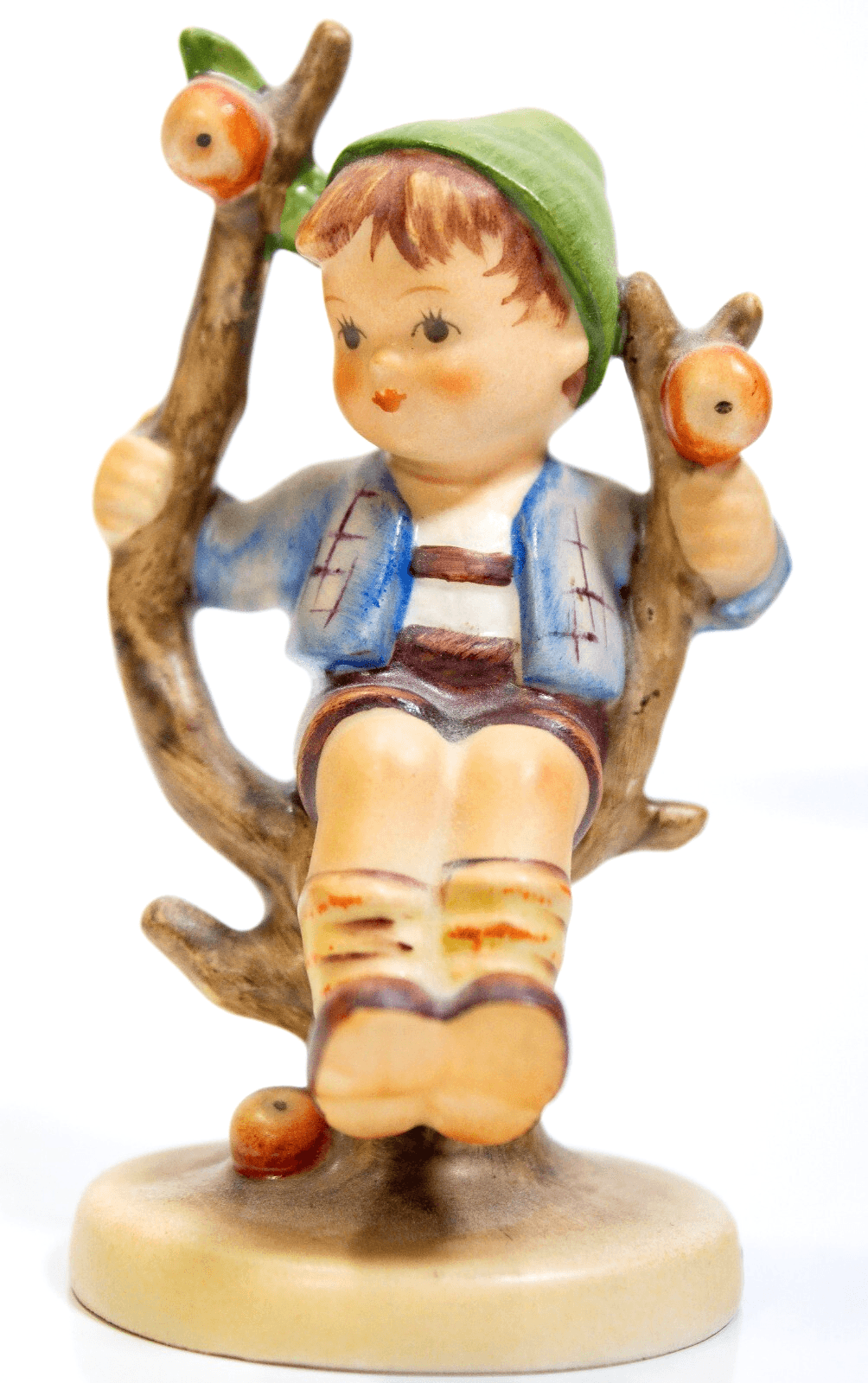 GOEBEL HUMMEL Germany Vintage "Apple Tree Boy" #142 Porcelain Figurine - Image 1