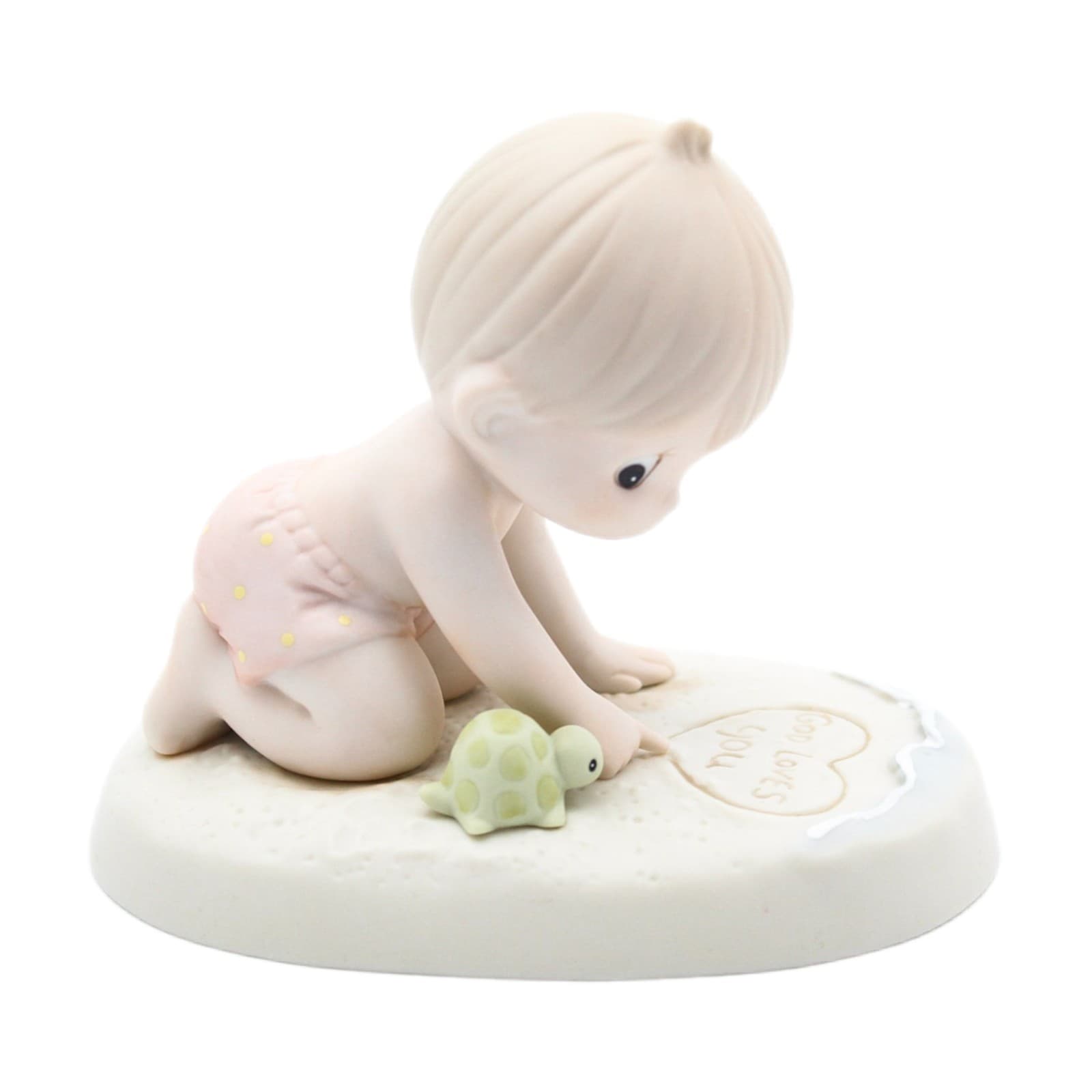 Precious Moments Love Letters In The Sand Enesco Porcelain Figurine 1996 - Image 1
