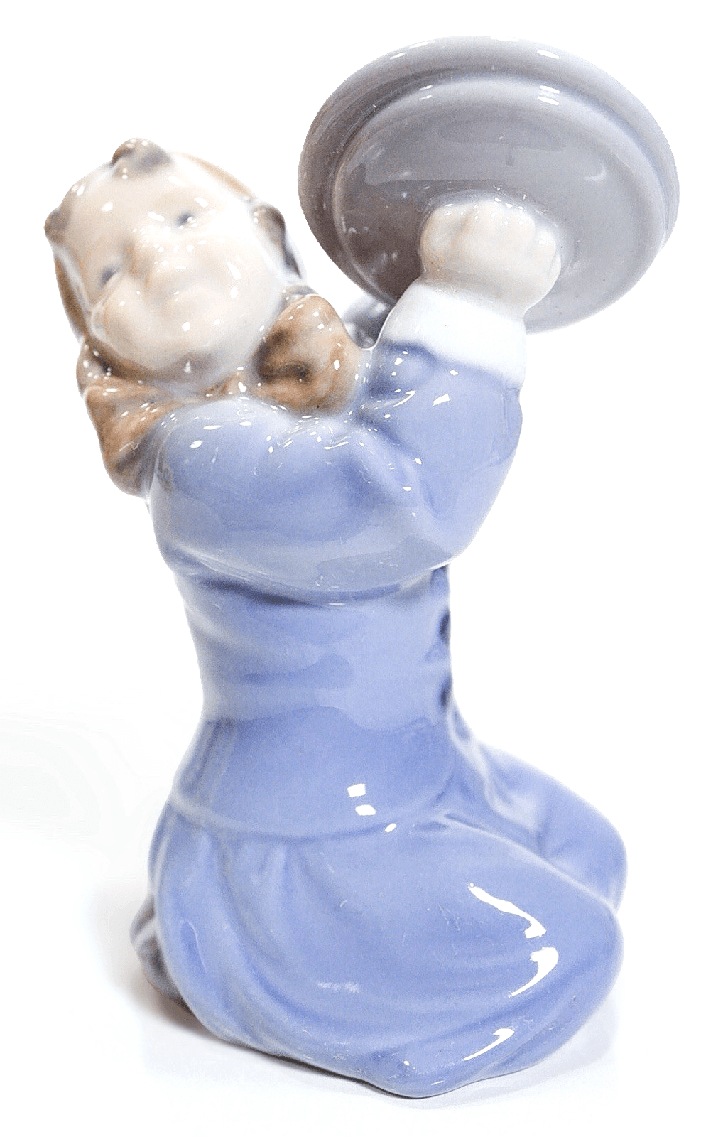 ROYAL COPENHAGEN Made In Denmark Girl With Doll Porcelain Figurine - Image 1