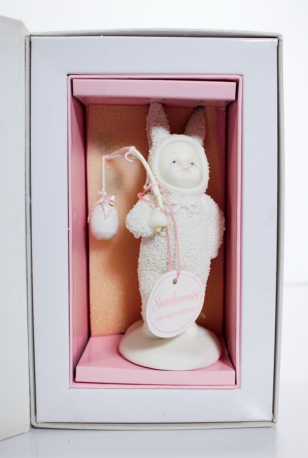 DEPT 56 Springtime Stories Snowbabies This One's A Keeper Porcelain Figurine NIB - Image 1