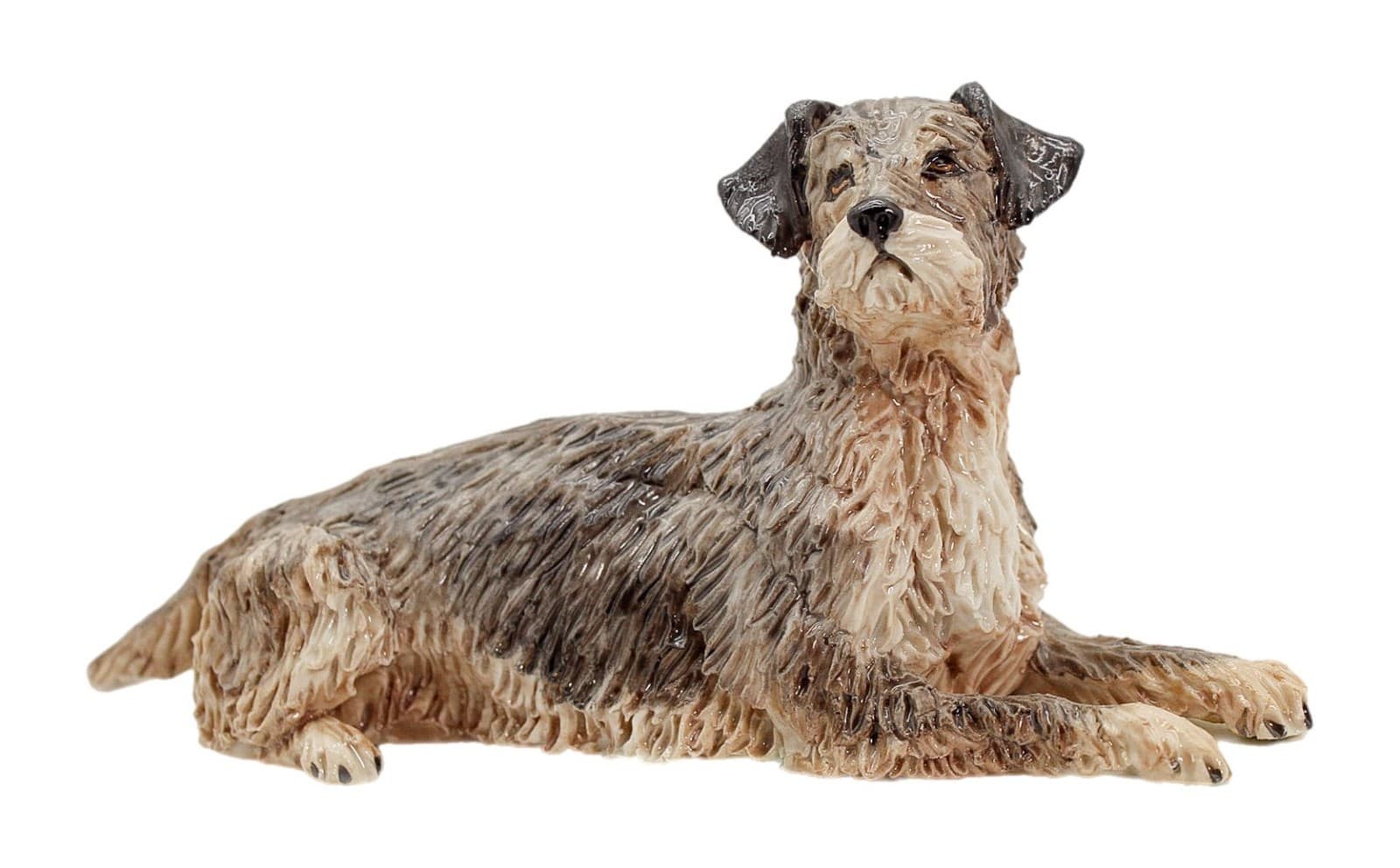 EVE PEARCE Handcrafted Airedale Terrier Porcelain Dog Figure Sculpture OOAK - Image 1