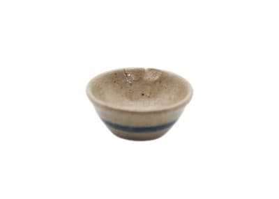 JANE GRABER Artisan Stoneware Bowl Miniature Dollhouse Kitchen Accessory - Image 1