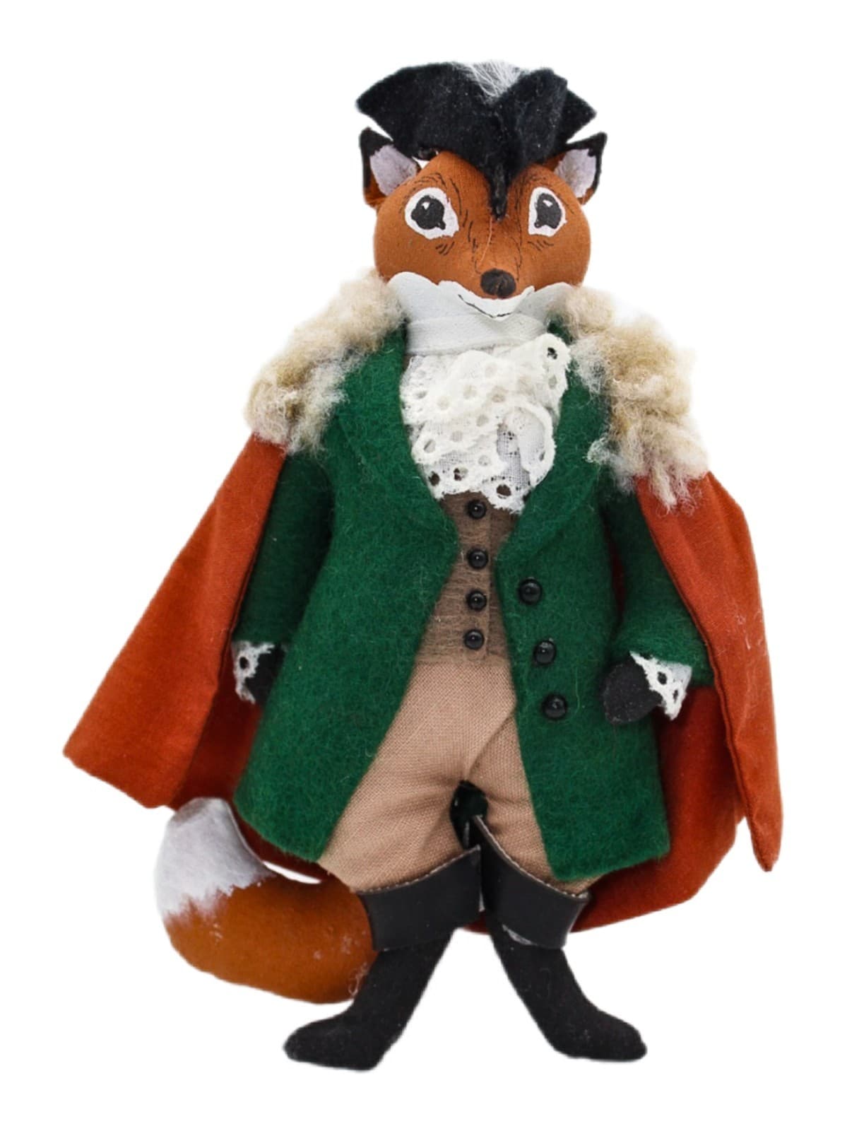 Gladys Boalt 1989 Artisan Pinocchio Sly Fox Disney Christmas Ornament 6" - Image 1