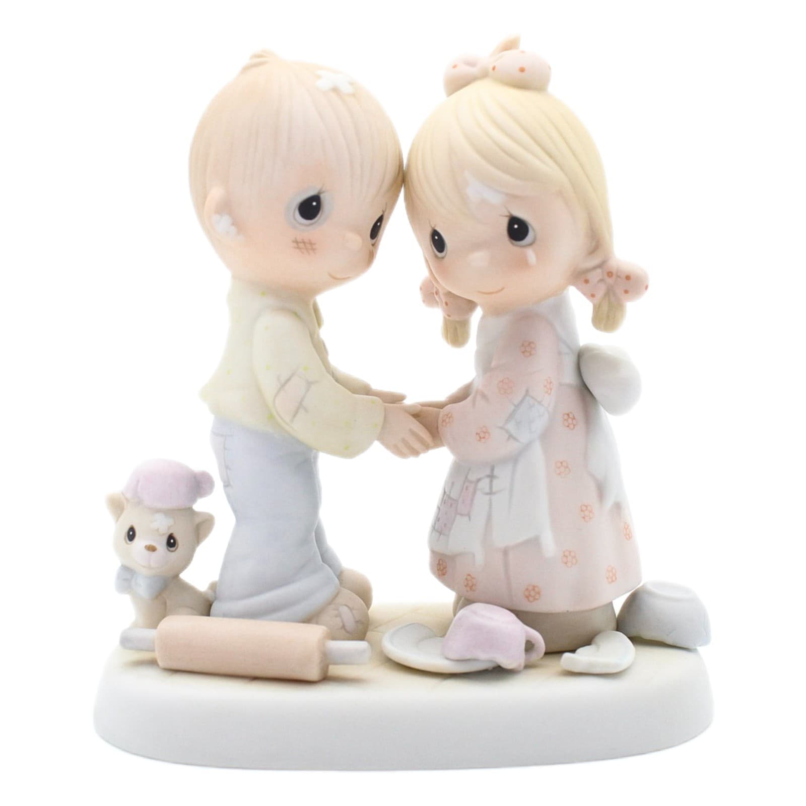 Precious Moments Forgiving Is Forgetting Enesco Porcelain Figurine 1982 - Image 1