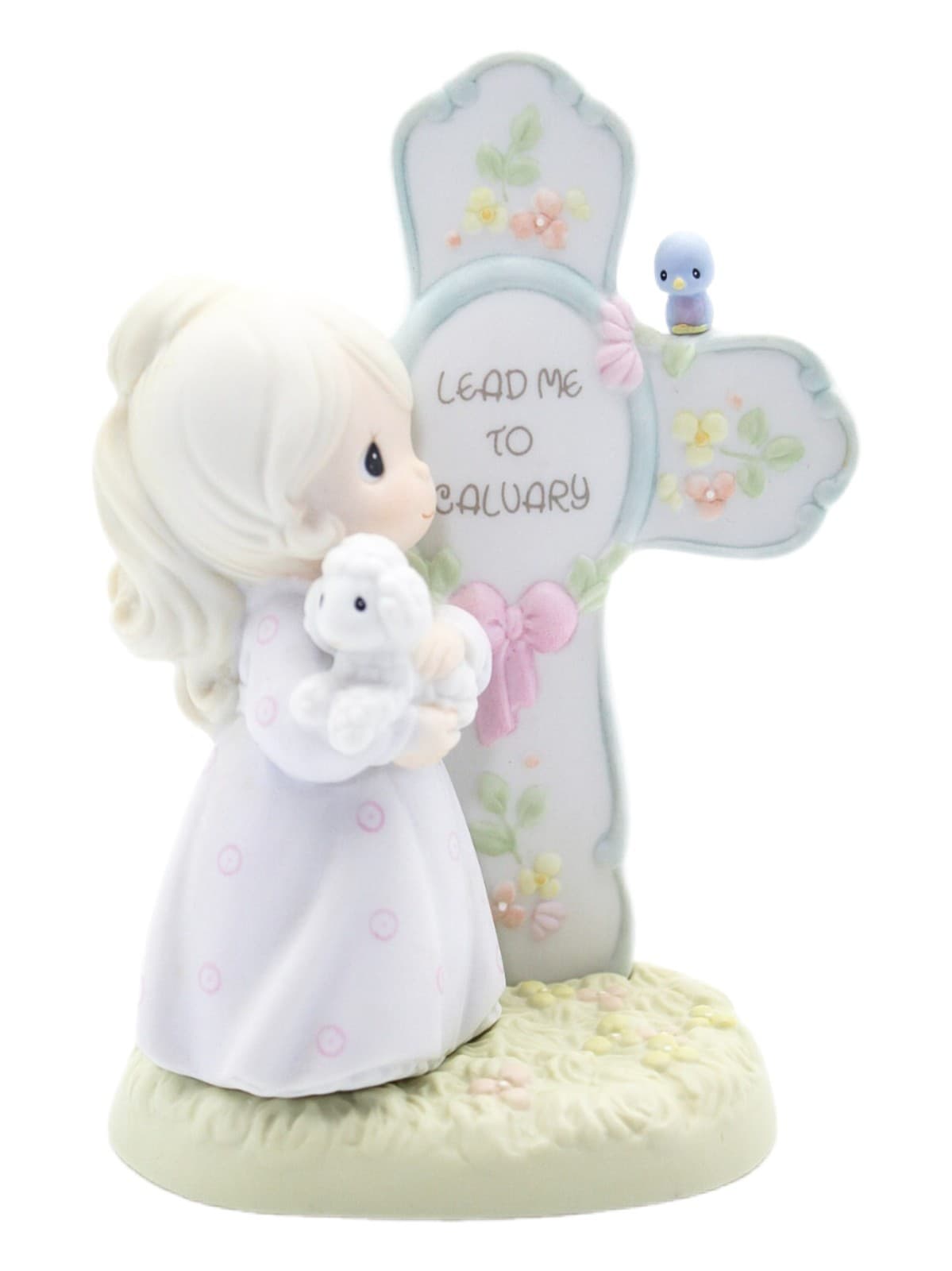 Precious Moments Lead Me To Calvary Enesco Porcelain Figurine 1996 - Image 1