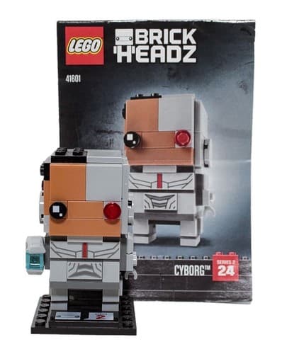 LEGO 41601 Brickheadz Cyborg DC Justice League Building Kit Retired - Image 1