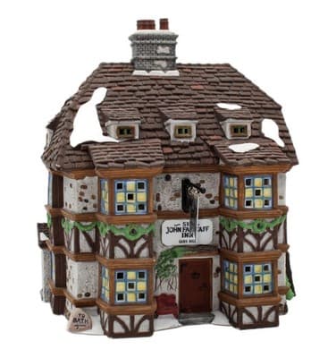 Department 56 Sir John Falstaff Inn Heritage Village Dickens' Village Series - Image 1