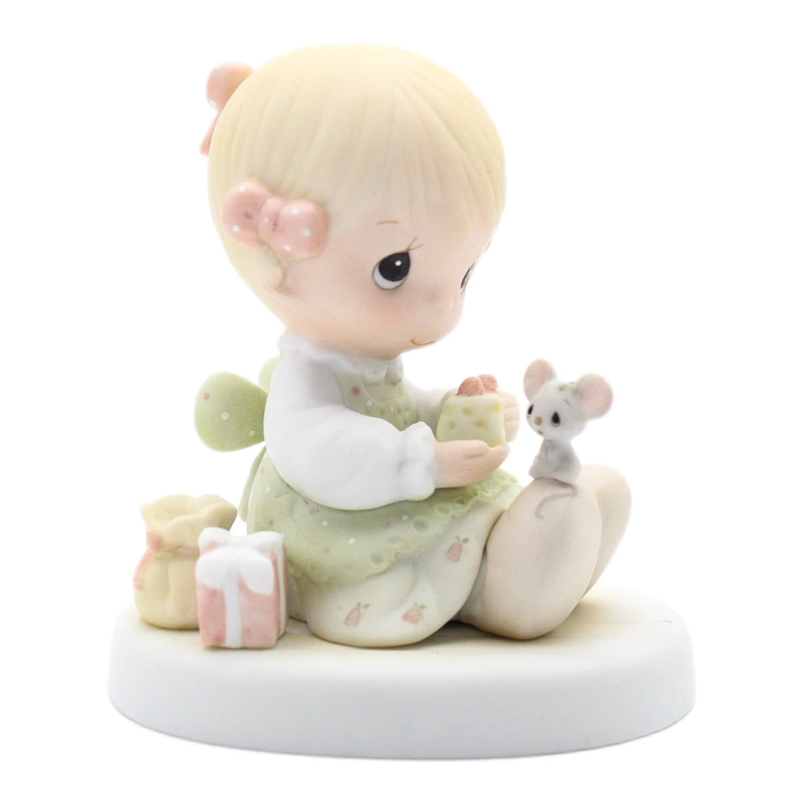 Precious Moments Love Is Kind Enesco Porcelain Figurine 1984 - Image 1