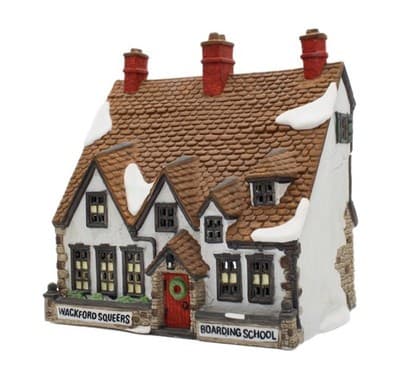 Department 56 Wackford Squeers Boarding School Dickens' Village Series - Image 1