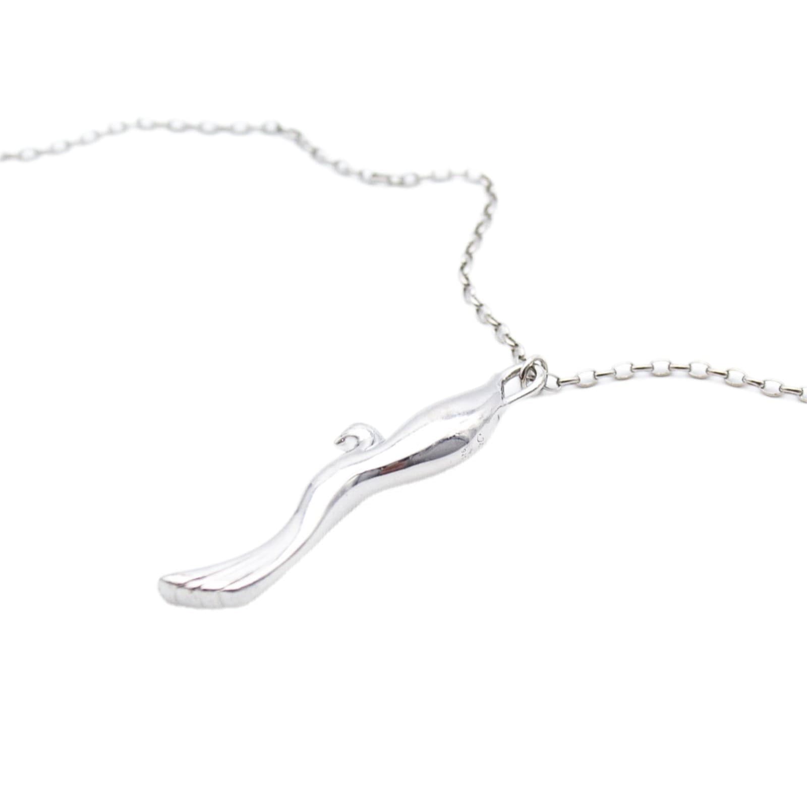 925 Sterling Silver Sea Lion Seal Ocean Animal Pendant Adjustable Necklace 31" - Image 1