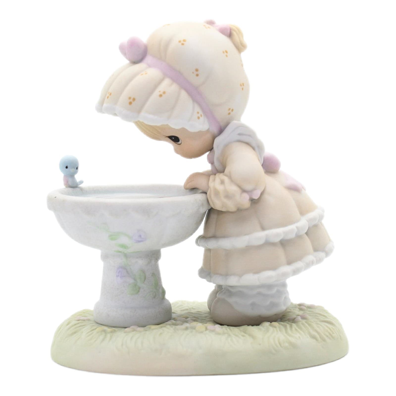 Precious Moments A Reflection Of His Love Enesco Porcelain Figurine 1990 - Image 1