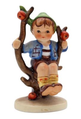 Hummel Goebel Apple Tree Boy West Germany Vintage Porcelain Figurine TMK5 - Image 1