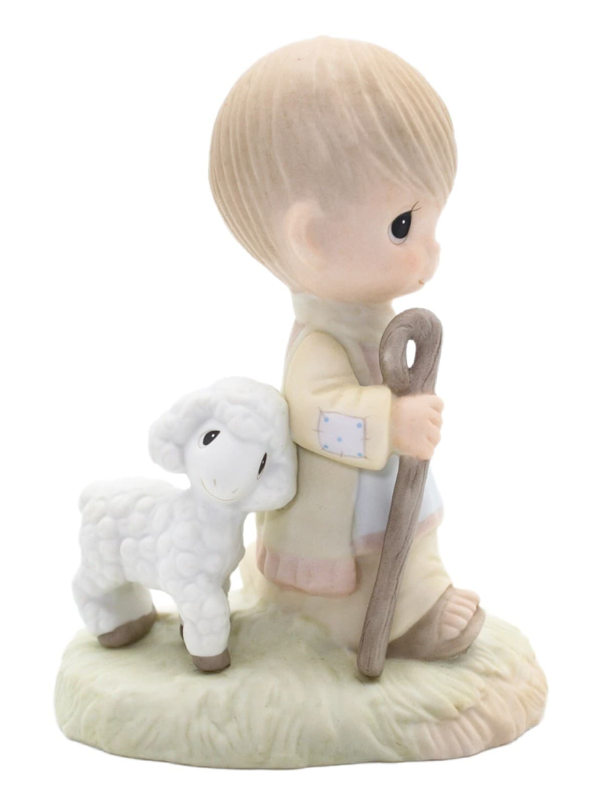 Precious Moments He Leadeth Me Enesco Porcelain Figurine 1998 - Image 1