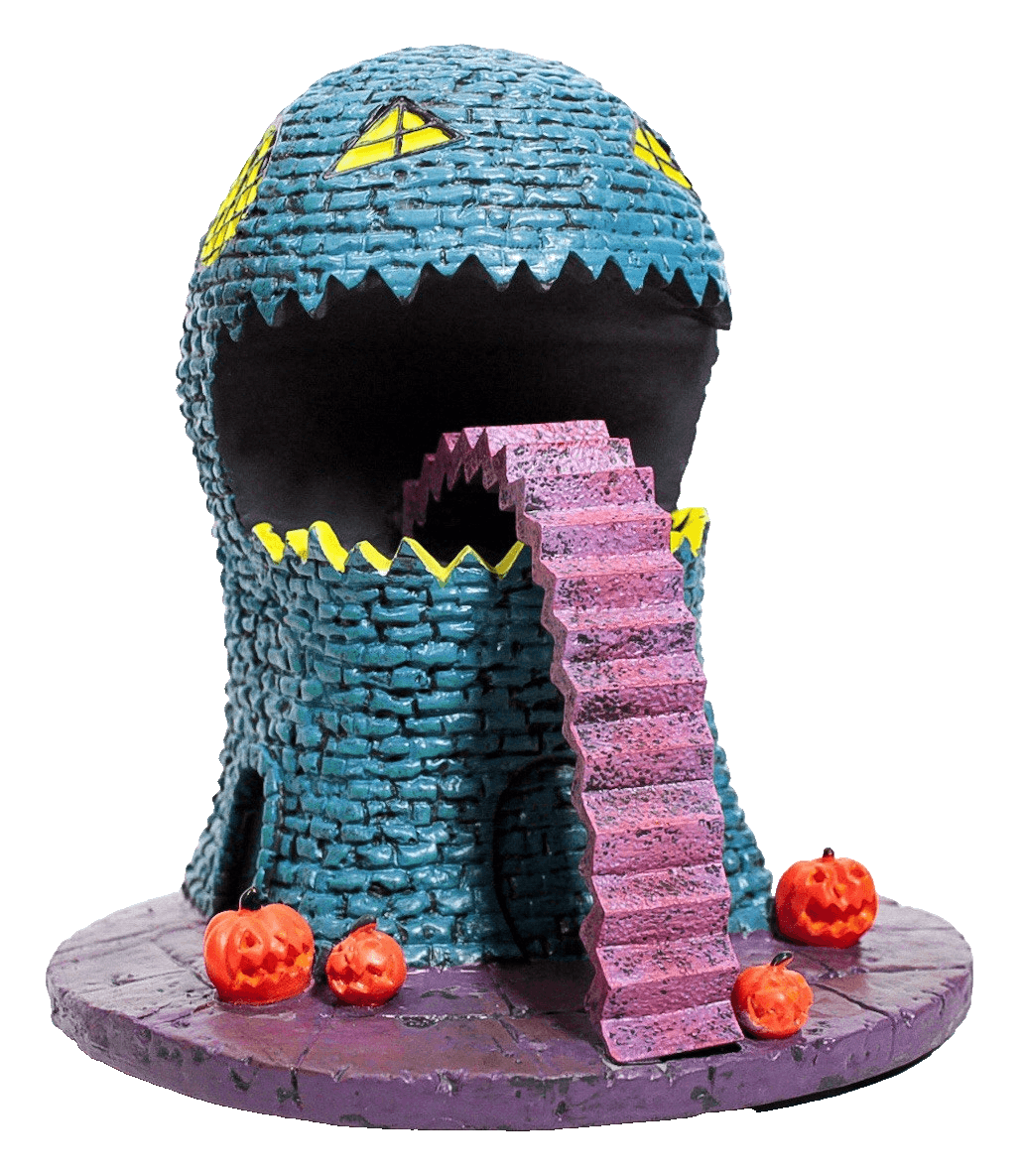 HAWTHORNE VILLAGE "Lizard House" The Nightmare Before Christmas Halloween COA - Image 1