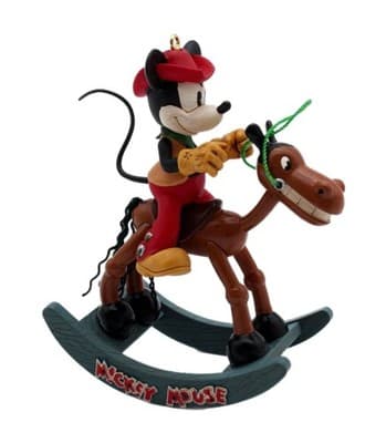 Hallmark Keepsake 2010 Two-Gun Mickey Mouse Disney Christmas Ornament New - Image 1