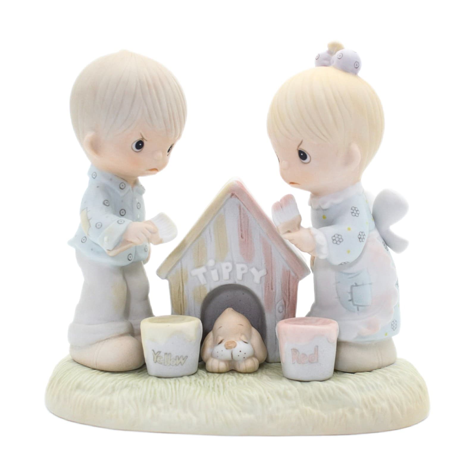 Precious Moments Bless This House Enesco Porcelain Figurine 1981 - Image 1