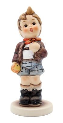Hummel Goebel Cheeky Fellow W. Germany Vintage Porcelain Figurine TMK7 In Box - Image 1