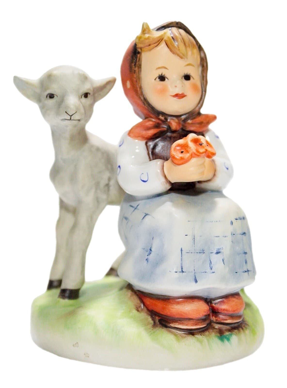 GOEBEL HUMMEL Germany "Good Friends" Hand Painted Porcelain Figurine TMK6 - Image 1