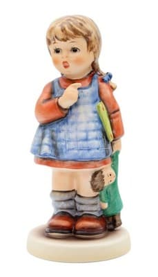 Hummel Goebel I Wonder W. Germany Vintage Porcelain Figurine TMK7 In Box - Image 1