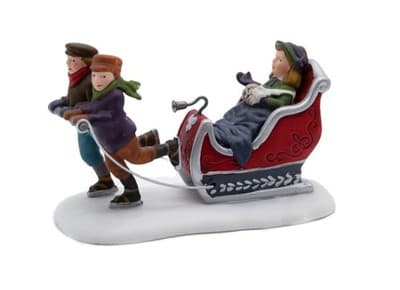 Department 56 Winter Sleighrider Heritage Village Christmas Accesssories - Image 1