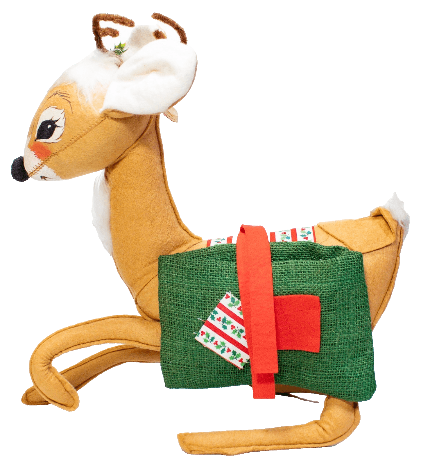 ANNALEE MOBILITEE 1965 Vintage Large Christmas Reindeer Artisan Doll 15" - Image 1