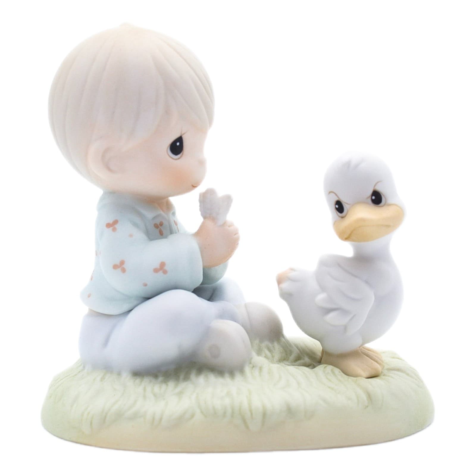 Precious Moments Friends to the Very End Enesco Porcelain Figurine 1993 - Image 1