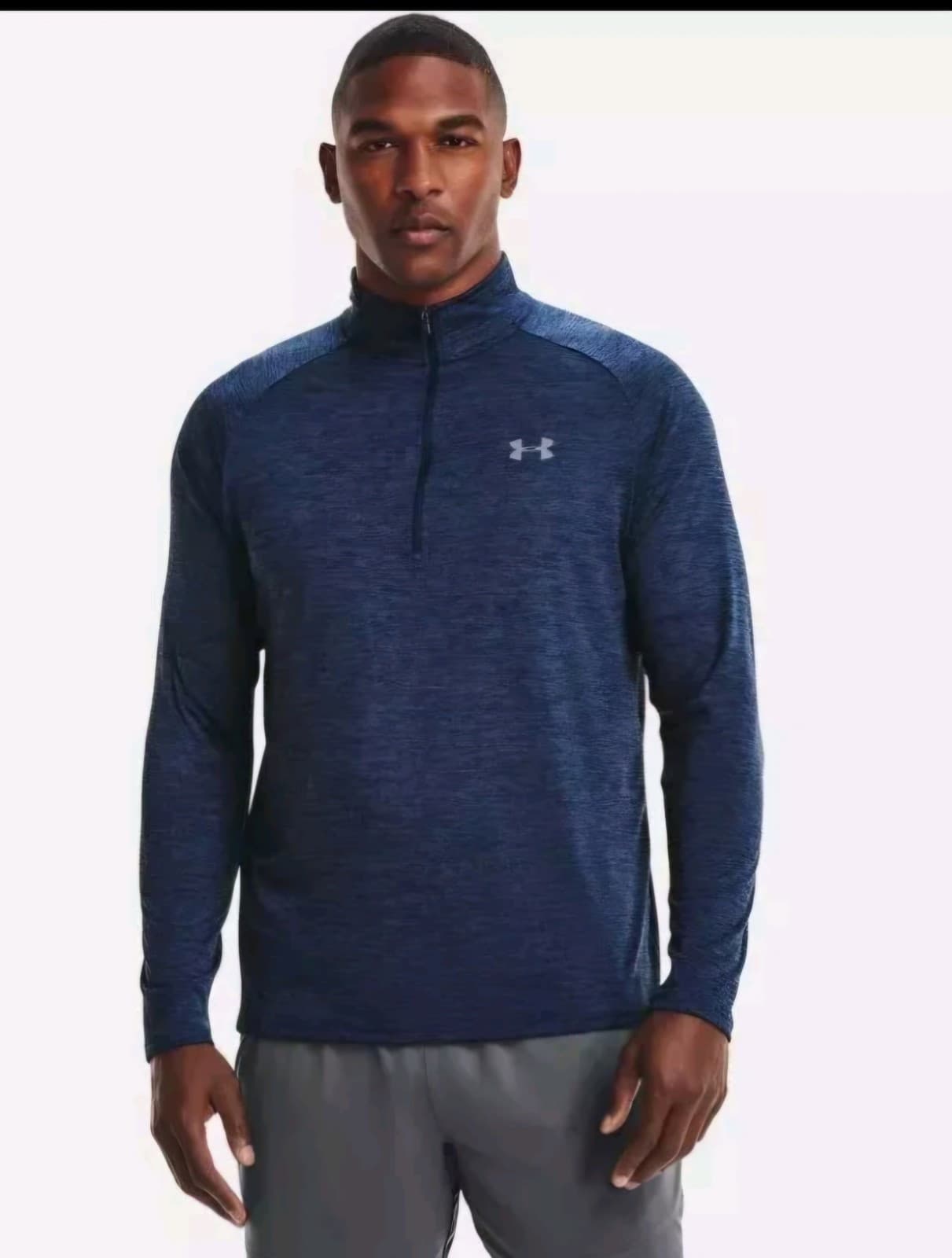 Under Armour Men's UA Tech ½ Zip Long Sleeve 1328495 SMALL - Image 1