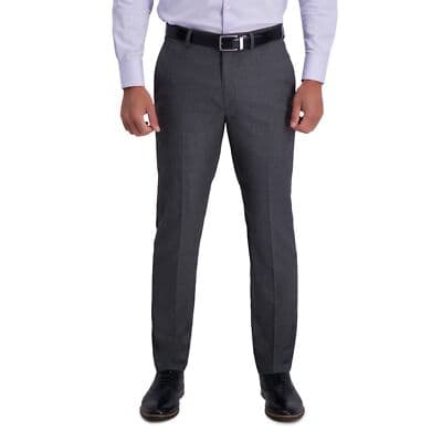 Haggar mens Stretch Basketweave Slim Premium Flex Suit Separate Pants 30 x 32 - Image 1