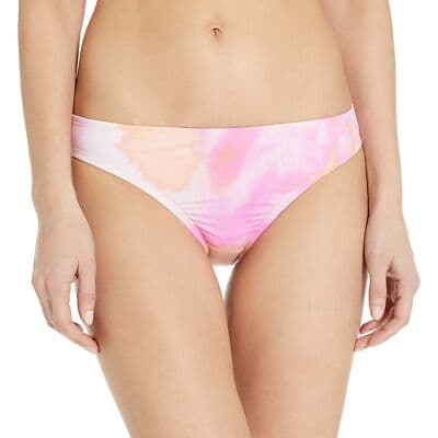 Hobie Women's Standard Hipster Bikini Swimsuit Bottom, Pink//high Tie Dye, S - Image 1