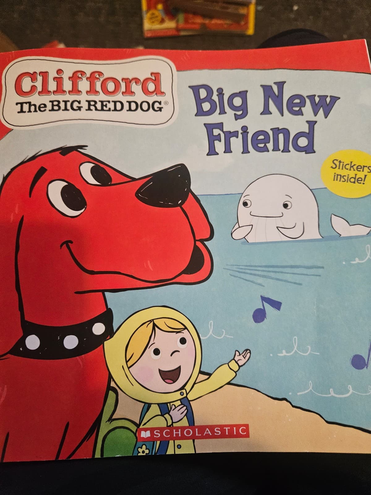 clifford the big red dog. Big new friend. . Buy 3 book listings, get 1 free. - Image 1