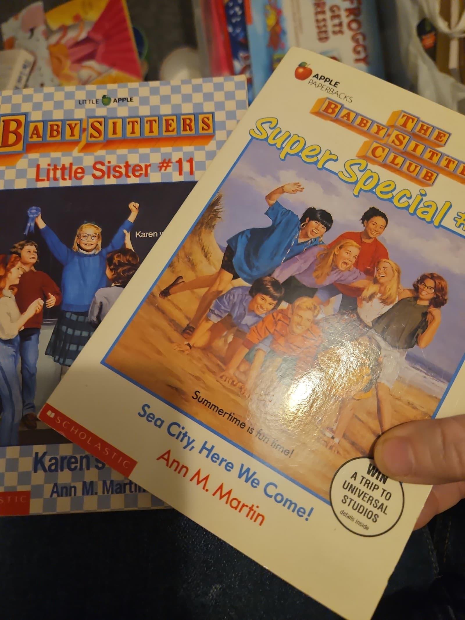 2 babysitters club books. Buy 3 book listi gs, get 1 free - Image 1