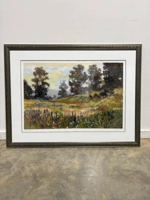 "Pleasant Valley 001" Framed And Signed Artwork - Image 1