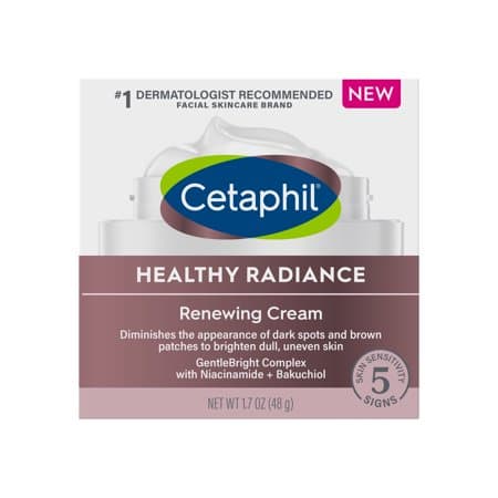 Cetaphil, Healthy Radiance Renewing Cream for Sensitive Skin, 1.7 OZ - Image 1