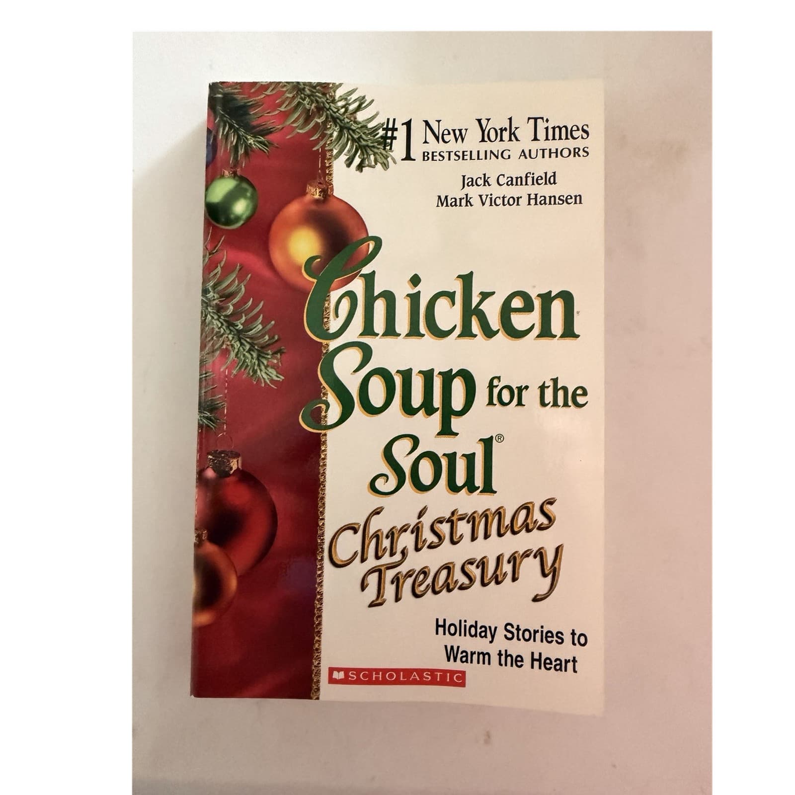 Jack Canfield Chicken Soup Christmas Treasury PB 1st Ed Scholastic 2004 Illustr…
