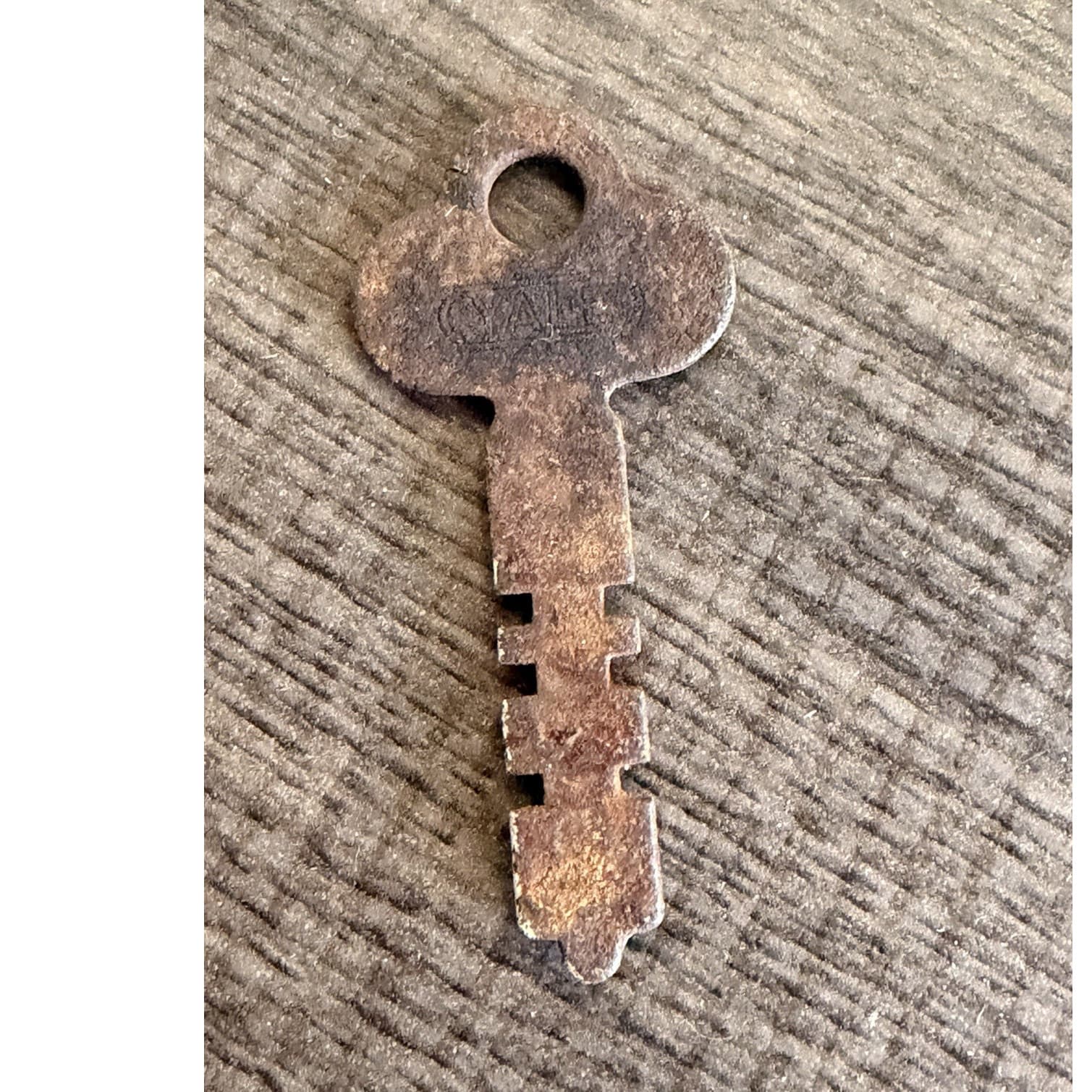Vintage Collectible Key Blank for Display or Collection Antique Decor