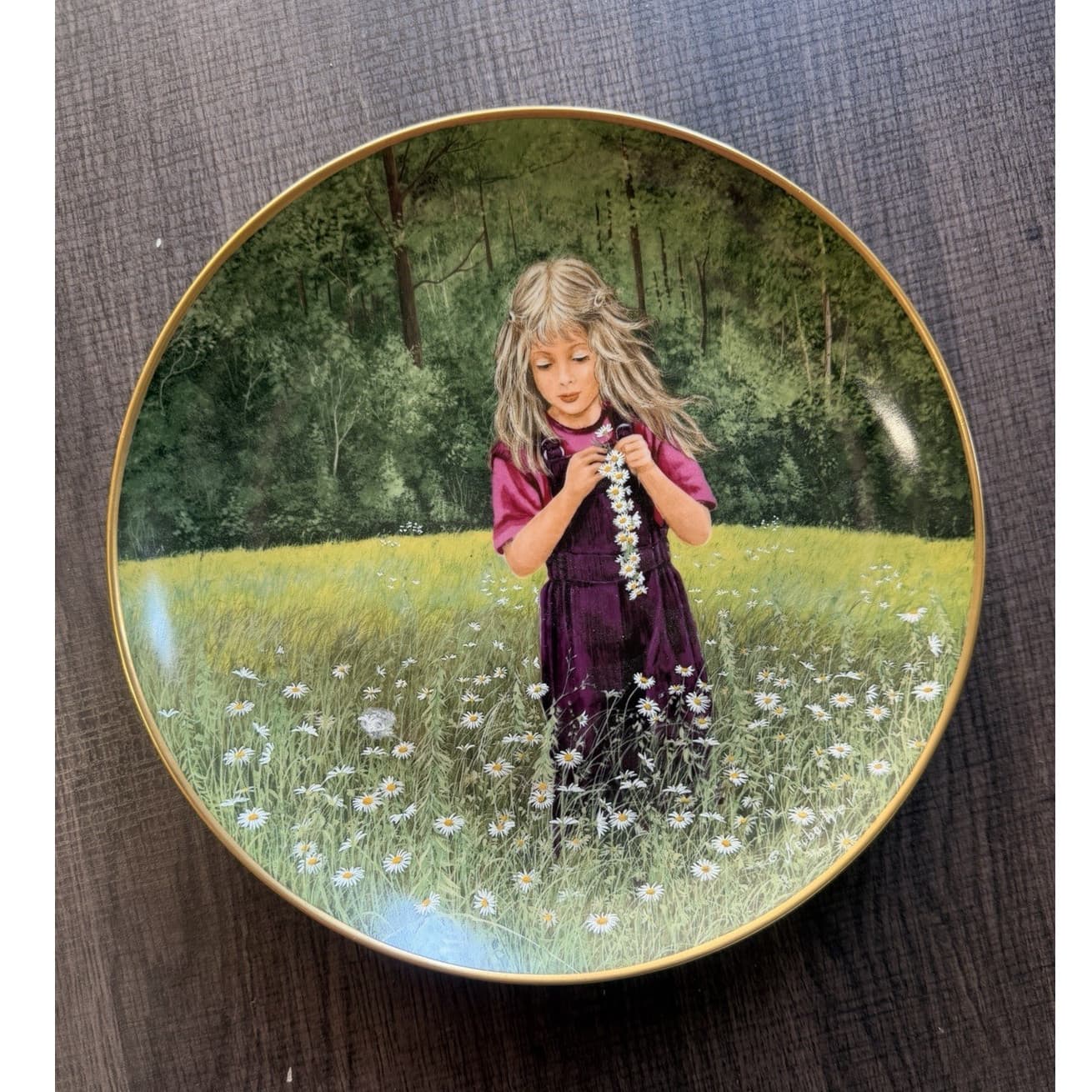 Kaiser Collector Plate Julie Happy Days Limited Edition Porcelain W. Germany