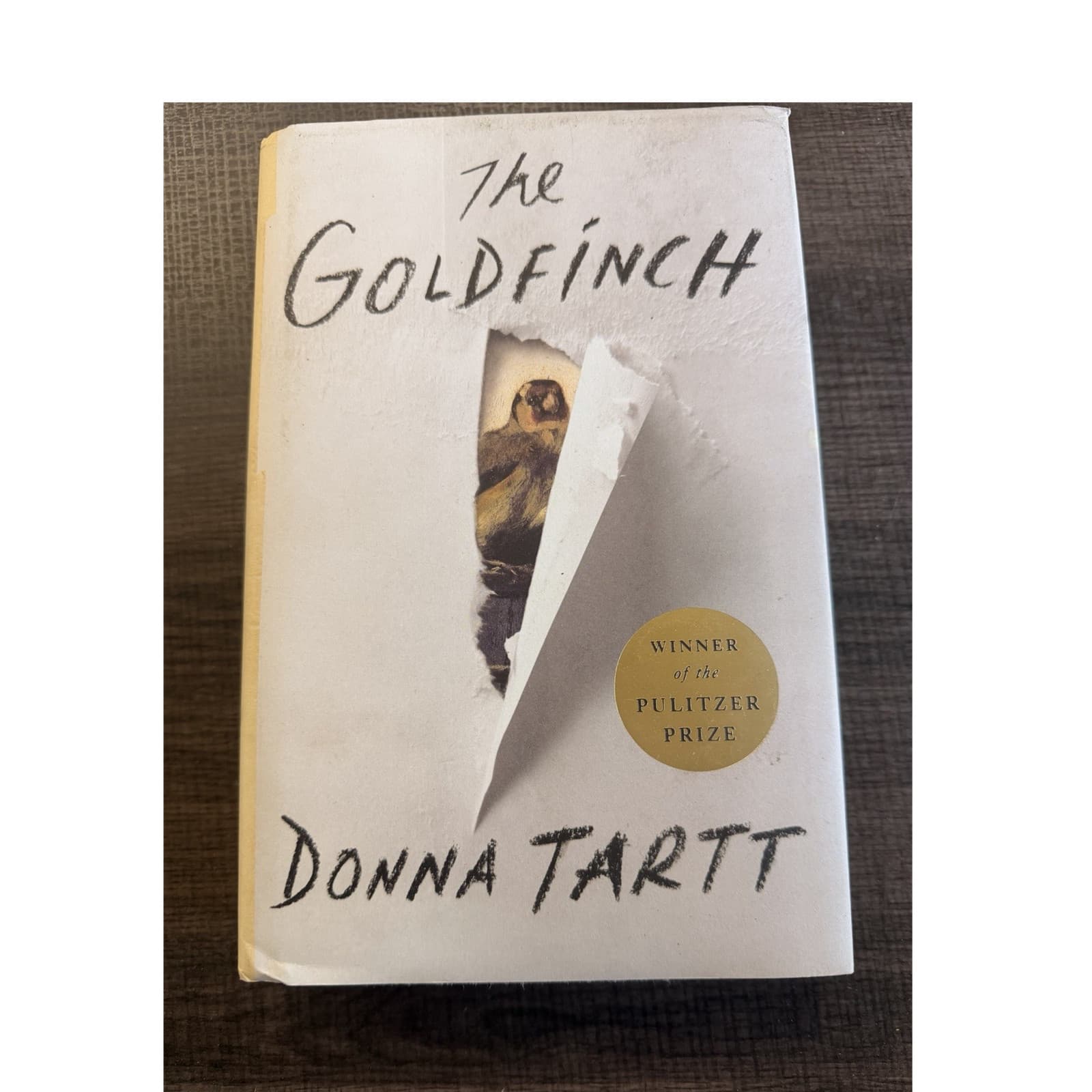 Donna Tartt The Goldfinch Hardcover 1st Ed 2013 Pulitzer Prize w/ Dust Jacket