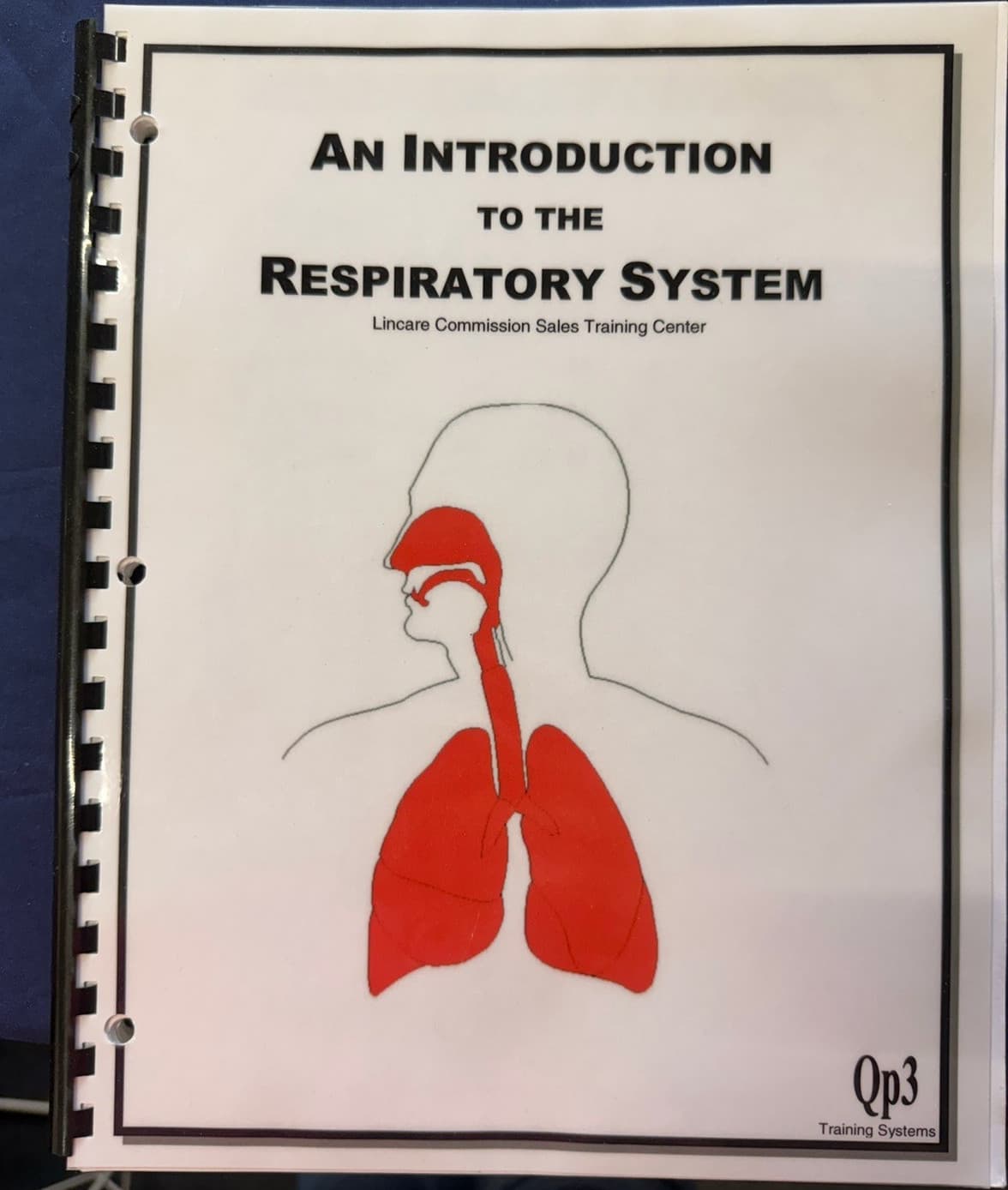 Qp3 Training Systems Introduction to the Respiratory System Spiral Illustrated